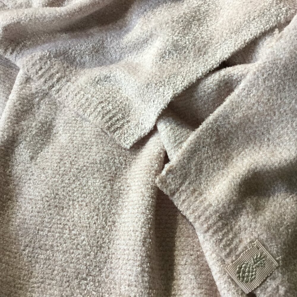 Tommy Bahama Women L - XL Island Soft Cardigan Sweater Open Front Beige NWT - Picture 7 of 10